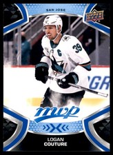 2021-22 Upper Deck MVP #39 Logan Couture Blue