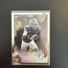 2025 Topps Chrome Justin Jefferson - Fortune 15 Minnesota Vikings #F15-4