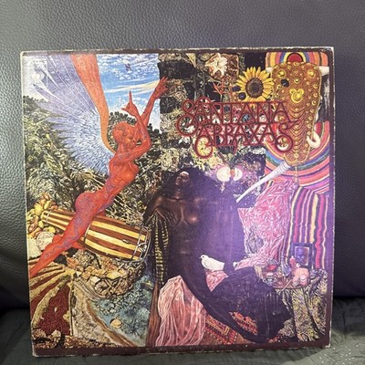 SANTANA Abraxas 1970 US 1st Press LP KC 30130 Pitman P 1E/1G Matrix W/ POSTER