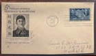 #906 China Commemoration FDC with nice ArtCraft cachet