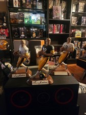 Pittsburgh Terry Bradshaw Steelers Salvino Lot(3) AUTO Signed Promo HTF