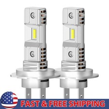 H7 LED Headlight Bulbs Kit High / Low Beam 6500K Super Bright White Lights 2/4X