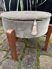 Vintage Sewing Box With Contents