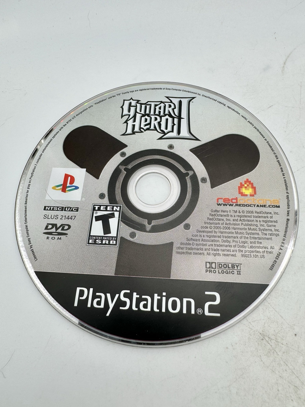 Guitar Hero II 2 (PlayStation 2 PS2) Disc Only - TESTED (G19)