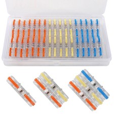 34PCS Lever Wire Connectors,Quick Connect Electrical Splicing Kit for Compact In
