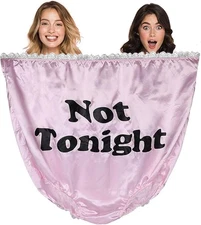 Granny Panties White Elephant Gifts for Adults Pranks Gag Funny Big Underwear Ba