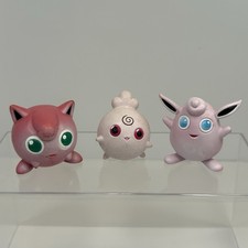Jigglypuff Igglybuff Wigglytuff Pokémon TOMY Figure 1990s Nintendo C.G.T.S.J. 66