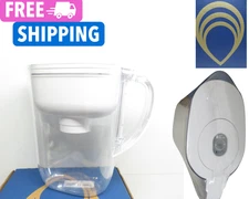 NEW!Brita Metro Pitcher Bright White Smart Light Indicator Filter 6 Cup*