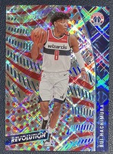 2020-21 Panini Revolution Rui Hachimura Cosmic /100 #53 Wizards