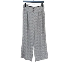 Sienna Sky Black and White Wide Leg Pants, women’s large NWT