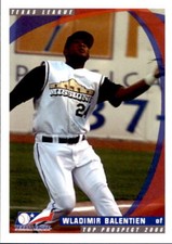 2006 Texas League Top Prospects #4 Wladimir Balentien Willemstad Curacao Card