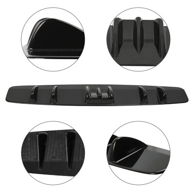 Bumpers & Parts For Subaru Outback BRIGHT BLACK ABS Rear Bumper Lip