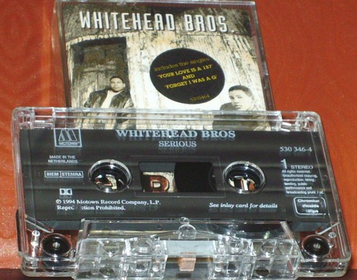 Whitehead Bros. Serious CASSETTE ALBUM Hip Hop RnB/Swing - Picture 2 of 11