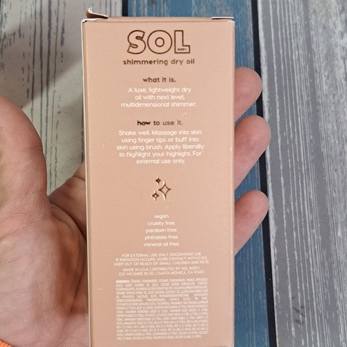 Colourpop Sol PLATINUM Shimmering Dry Oil & Shimmering Body Powder NEW! - Picture 20 of 22