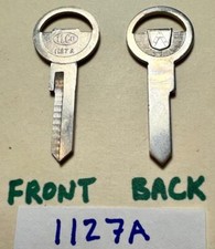 Vintage Ford 1950s Auto Key Blanks Ilco 1127a For Ford Cars Nos New Old Stock