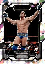 2024 Panini Prizm WWE Cracked Ice Prizm - #137 Ken Shamrock