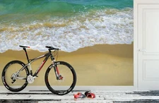 3D Beach Sea G6517 Wallpaper Wall Murals Removable Self-adhesive Honey