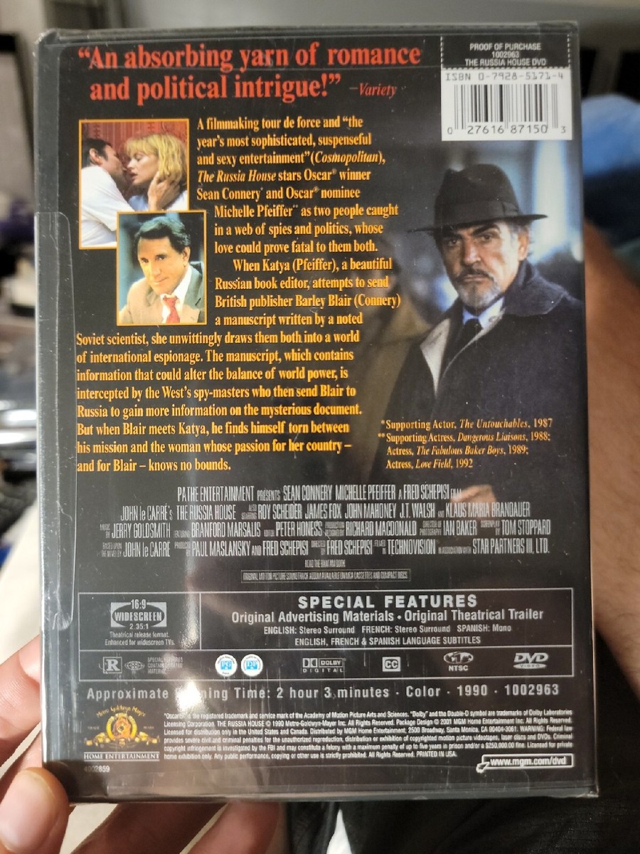The Russia House 1990 DVD Rare Hard To Find OOP | eBay