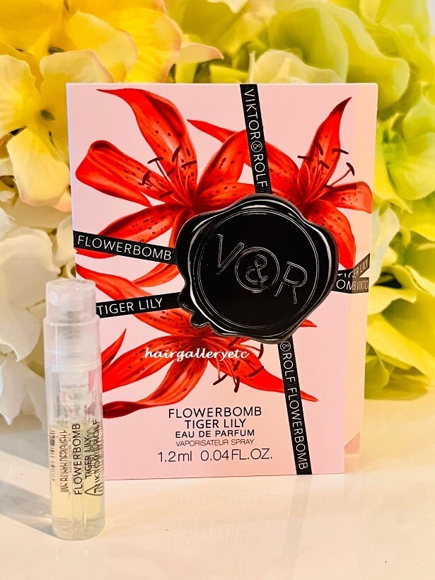 Viktor & Rolf Flowerbomb TIGER LILY Eau de Parfum Sampler Vial 1.2 ml FRESH  | eBay