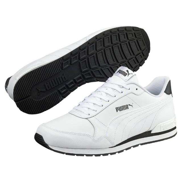puma st runner weiß