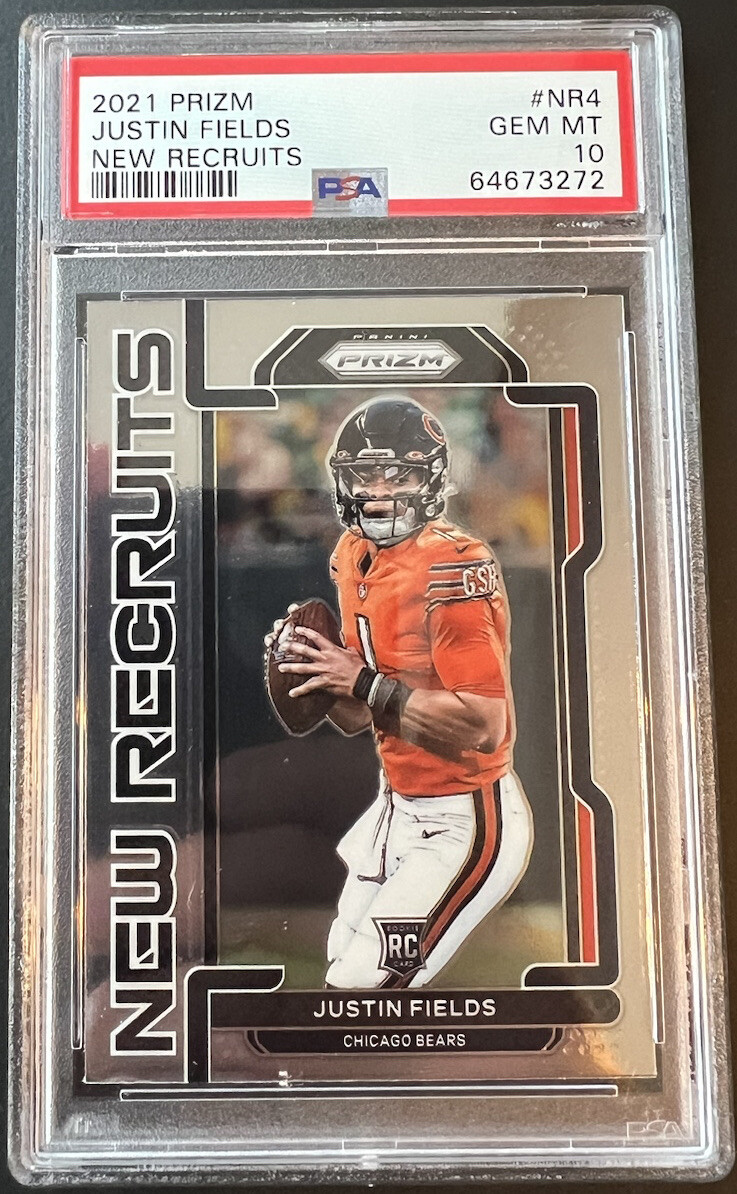 Justin Fields Panini Prizm New Recruits #NR4 Base