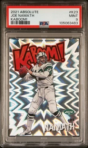 2021 PANINI ABSOLUTE KABOOM! #K23 JOE NAMATH KABOOM!