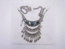 The Skyline Collection Canyon Sky Tiger Eye Statement Necklace and Earrings