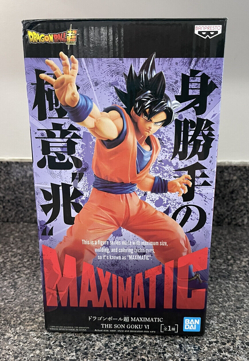 Boneco Dragon Ball Super Goku Instinto Superior Maximatic The Son