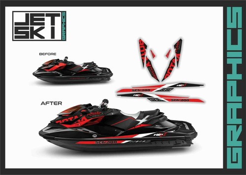 SEADOO RXP RXPX 260 300 2012-2018 graphics kit decals stickers set ...