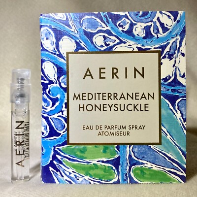 Aerin Mediterranean Honeysuckle Eau de Parfum EDP Sample Spray .05oz, 1.5ml