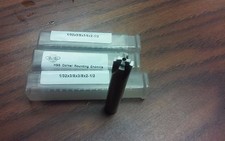 3 pcs M2-HSS 4 flute 1/32R x3/8 Corner Rounding End Mills 1011-CNR132-New