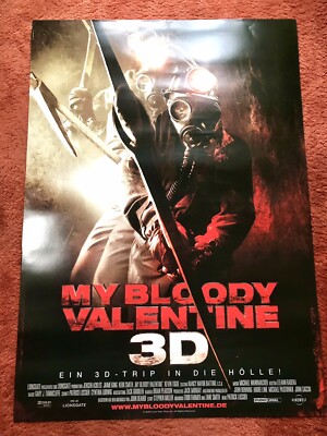 My Bloody Valentine Kinoplakat Poster A0, 84x119cm, Jensen Ackles, Jaime King