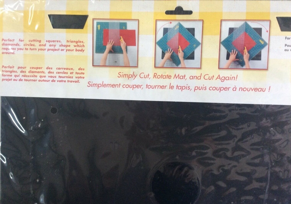 Olfa 17 x 17 Spinning Rotary Mat, Craft Cutting Mat