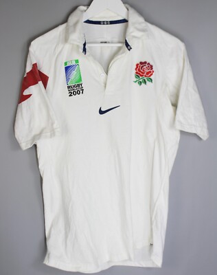 ENGLAND NATIONAL RUGBY TEAM NIKE SHIRT POLO WORLD