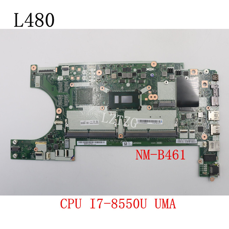 NM-B461 For Lenovo Thinkpad L480 L580 Motherboard With CPU I7