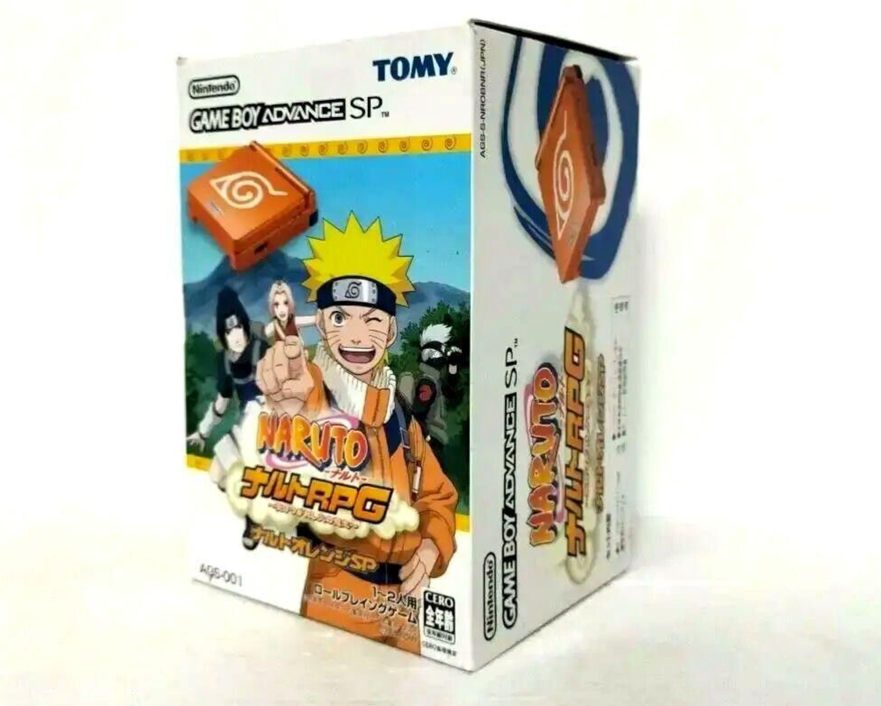 希少 ゲームボーイアドバンスSP ナルトRPG NARUTO 本体