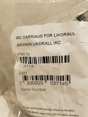 Hill Rom LIKO IRC CARRIAGE 3126114 For Likorall AKVAGN--3126114 HOTT DEALS