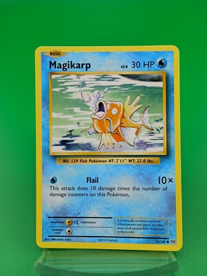 Magikarp 33/108 Common XY Evolutions Pokemon Card - NM Near Mint