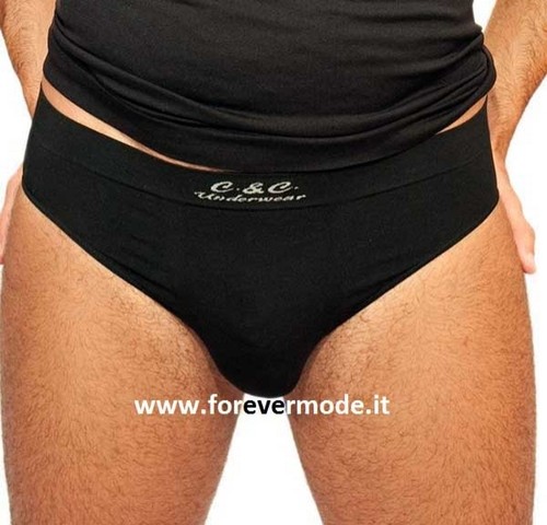 Slip uomo C\u0026C in morbida microfibra liscia comfort senza cuciture art S616  | eBay