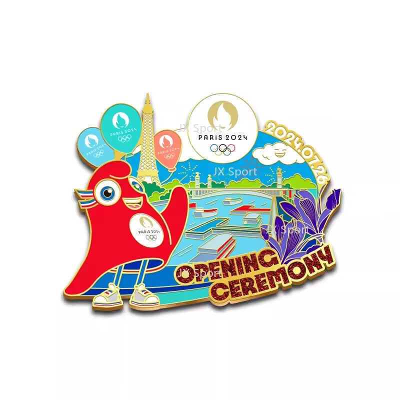 Paris 2024 Olympics Opening Ceremony Phryge Pin Official Licensed Collectible  