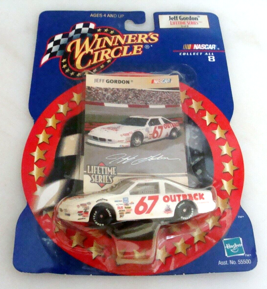 #67   JEFF GORDON   1990 Outback Steakhouse Pontiac   Winner's Circle 2000  1:64