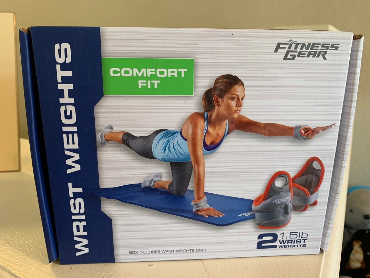 Fitness Gear Two 1.5lb Wrist And Two 2.5lb Ankle Weights eBay