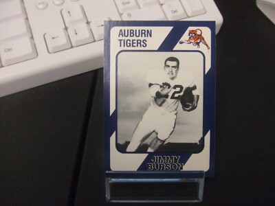 1989 Collegiate Collection #126 Jimmy Burson -Auburn Tigers-