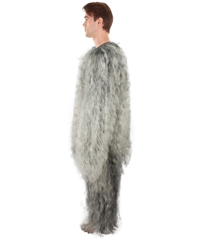Unisex Hairy Warrior Mountain Bigfoot Yeti Costume | Ape Military Leader Costume - Image 3 of 4