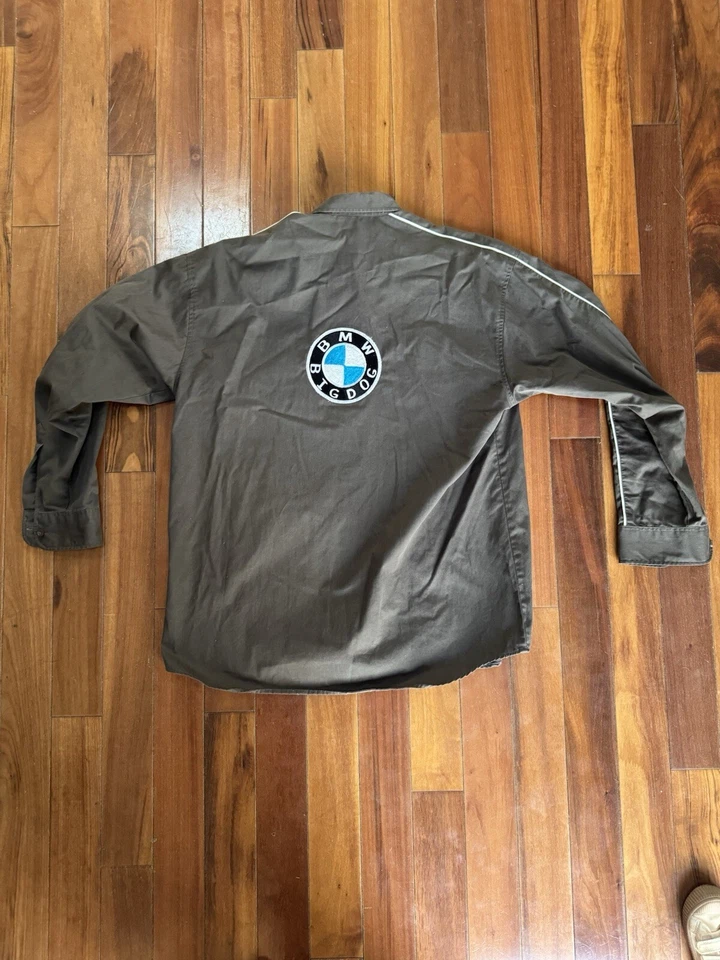 CAMISA BMW MOTORRAD GRANDE DEPORTIVA MANGA LARGA HOMBRE GRIS POR VIDA BMW PARCHE BIGDOG Foto 2 de 4
