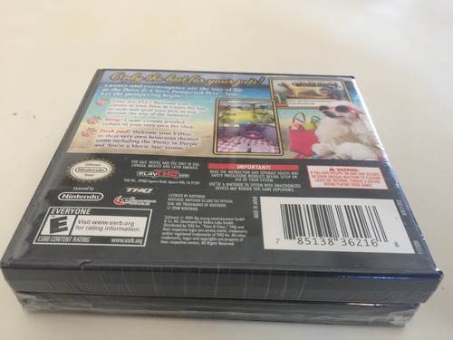 Paws & Claws: Pampered Pets (Nintendo DS, 2009) DS NEW - Picture 3 of 3
