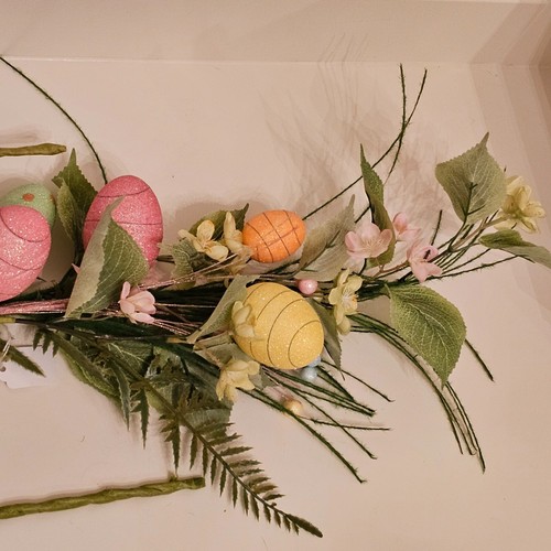(6) 30" Osterei & Blumen Picks Spray, Blumen, Eier, geklebt, Frühling - Bild 5 von 5