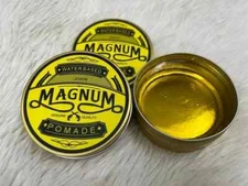 MAGNUM POMADE Strong Hold Hair Wax Styling Gel 150g (Yellow) FREE SHIPPING WORLD