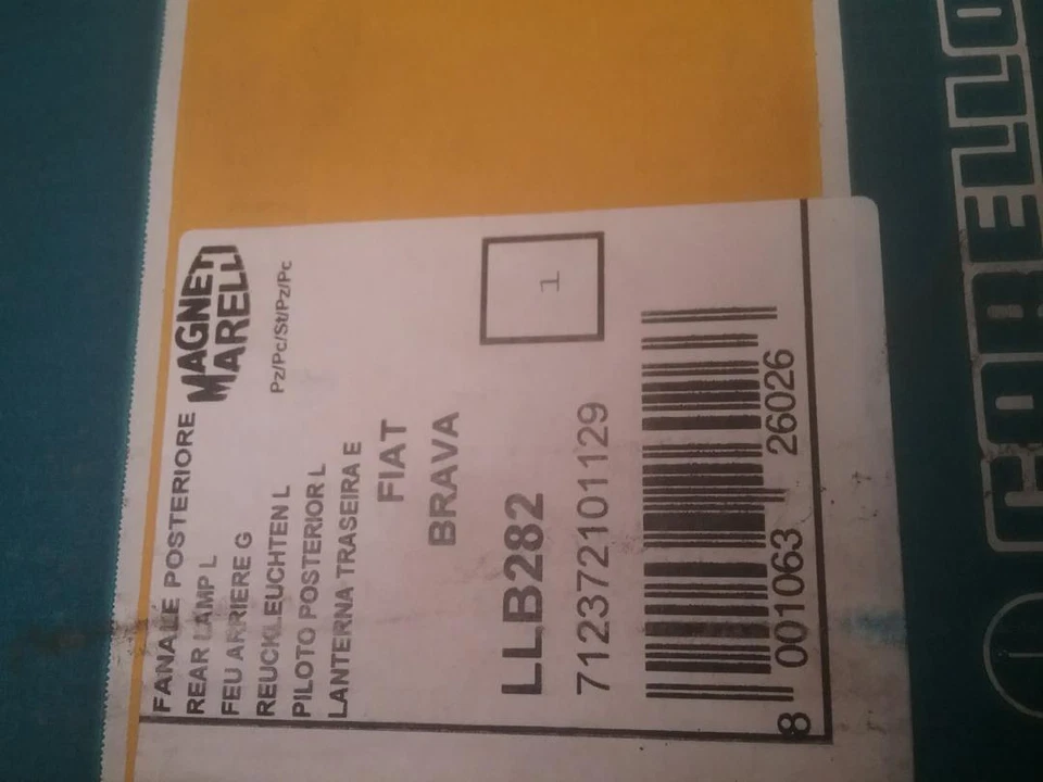 37210751 Enjoliveur Inf Feu Arriere Gauche pour FIAT BRAVA (182) * 1335313 - Photo 2/3