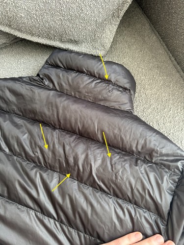 Men's MONCLER Grenoble Canmore Down Puffer Jacket RARE Size 4 ~M/L - Picture 17 of 23